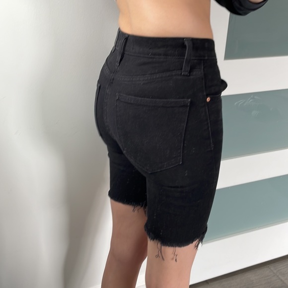 - long denim shorts - Picture 2 of 5